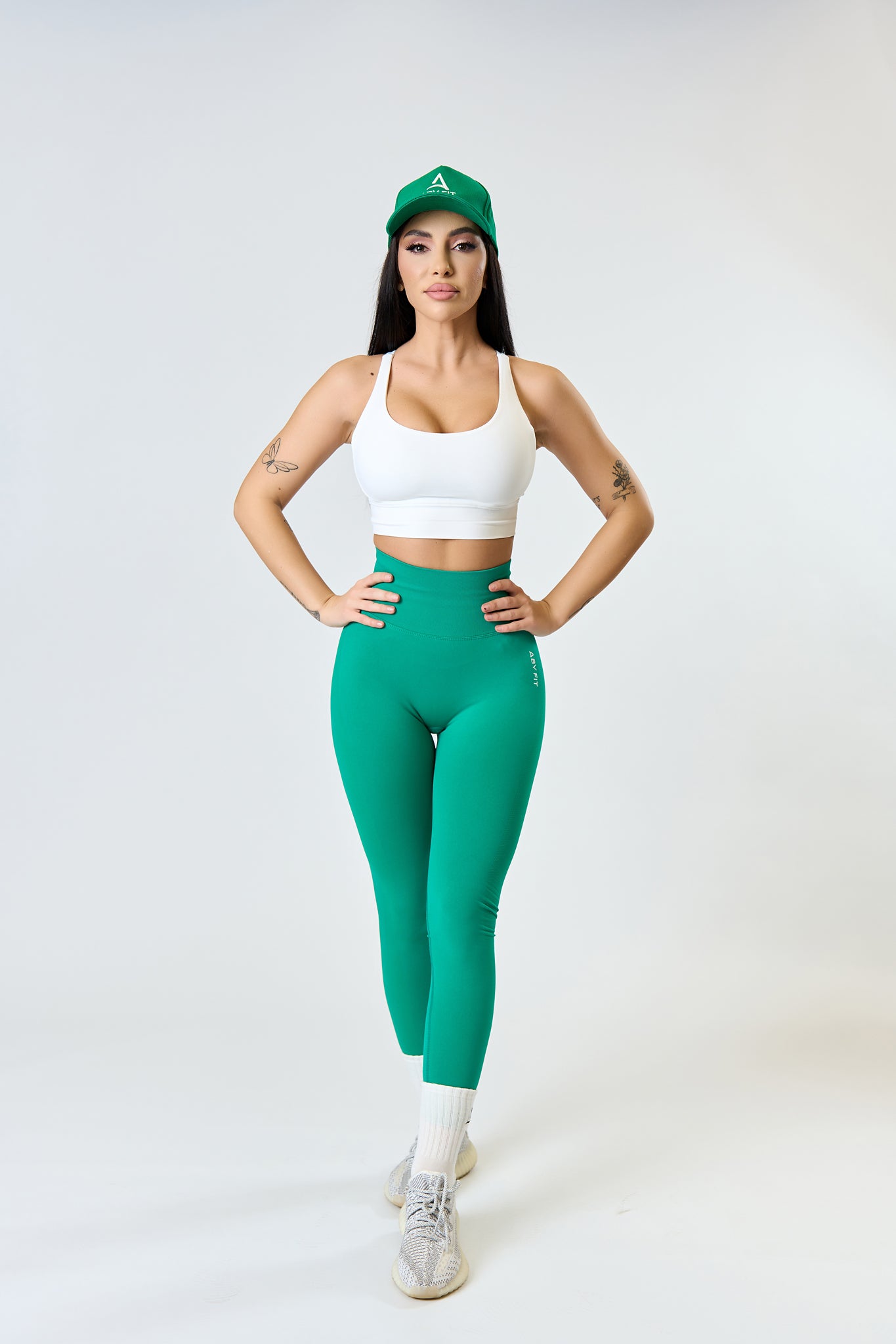 SOFT BY LUXURY White Bustier Black Logo