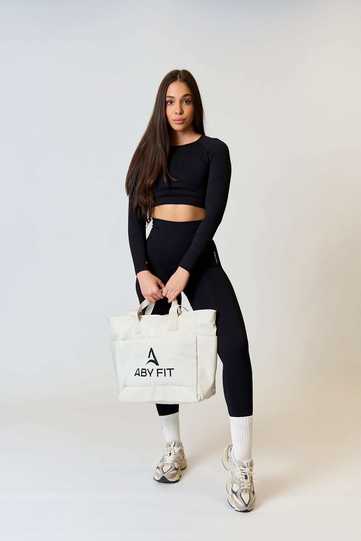 SEAMLESS LONG Tights Black