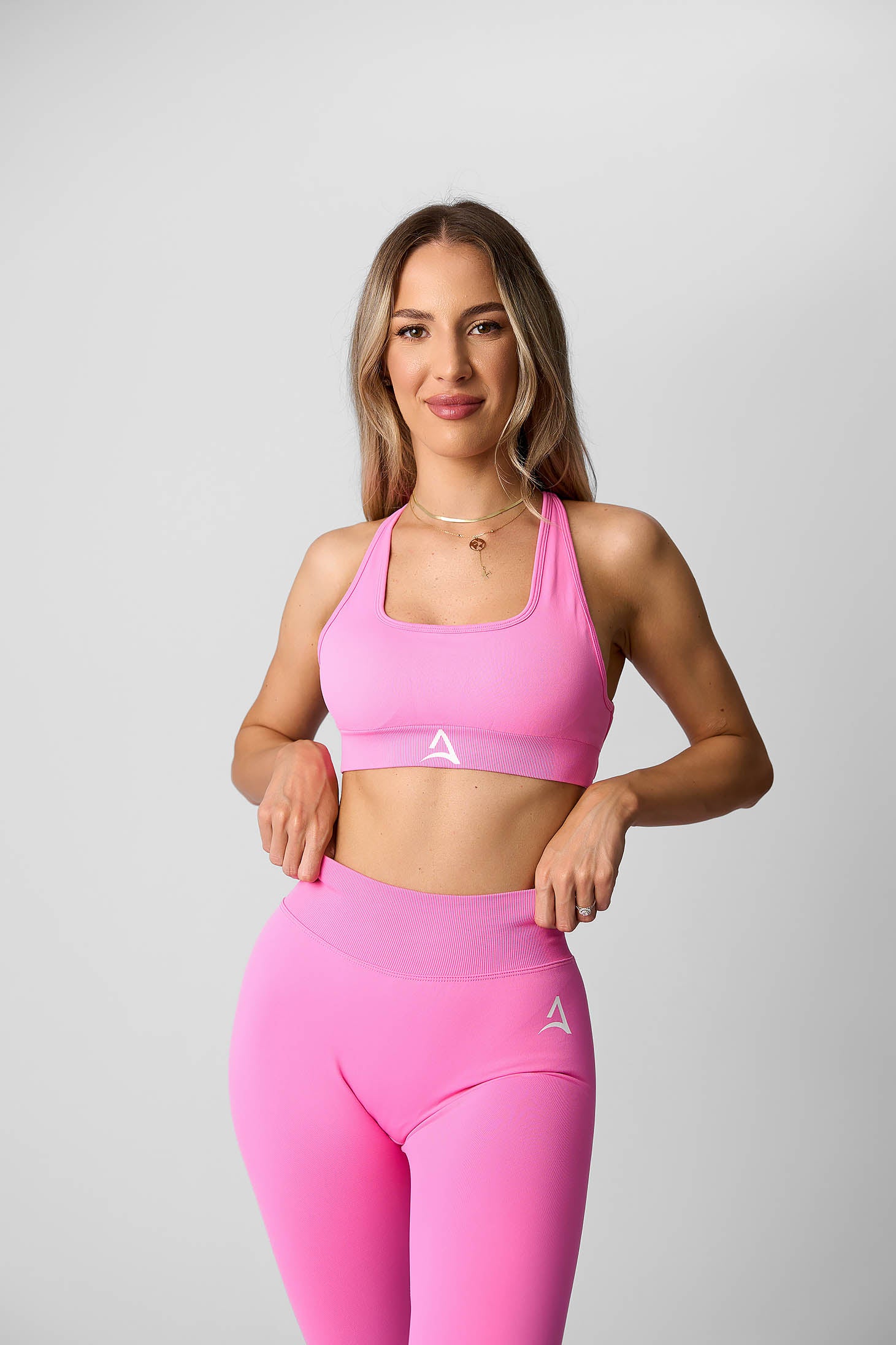 CROSSBACK SCULPT Set Pink