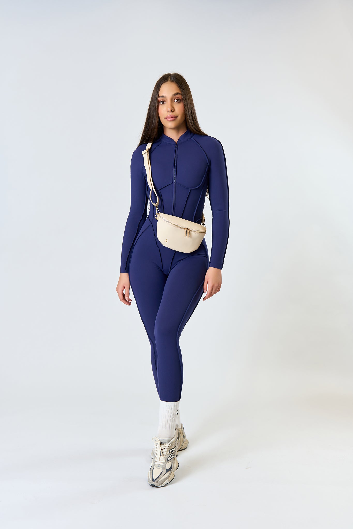 Salopeta GLAM FIT LONG Bleumarin