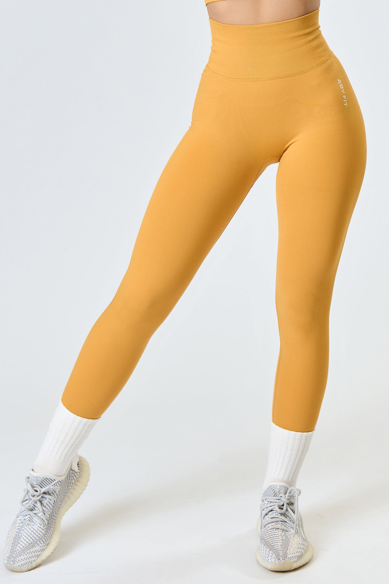 SEAMLESS LONG tights Petrol green