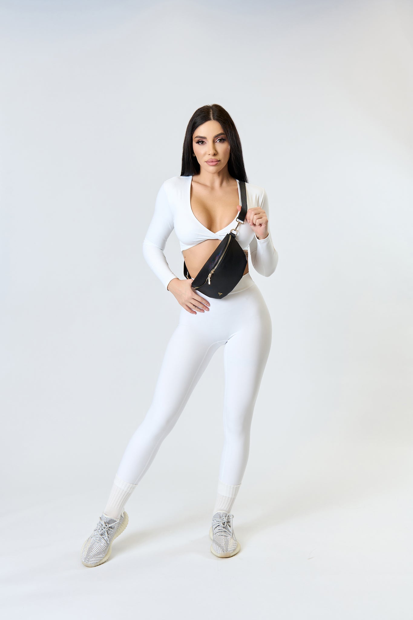 CROSSOVER GLAM White Set