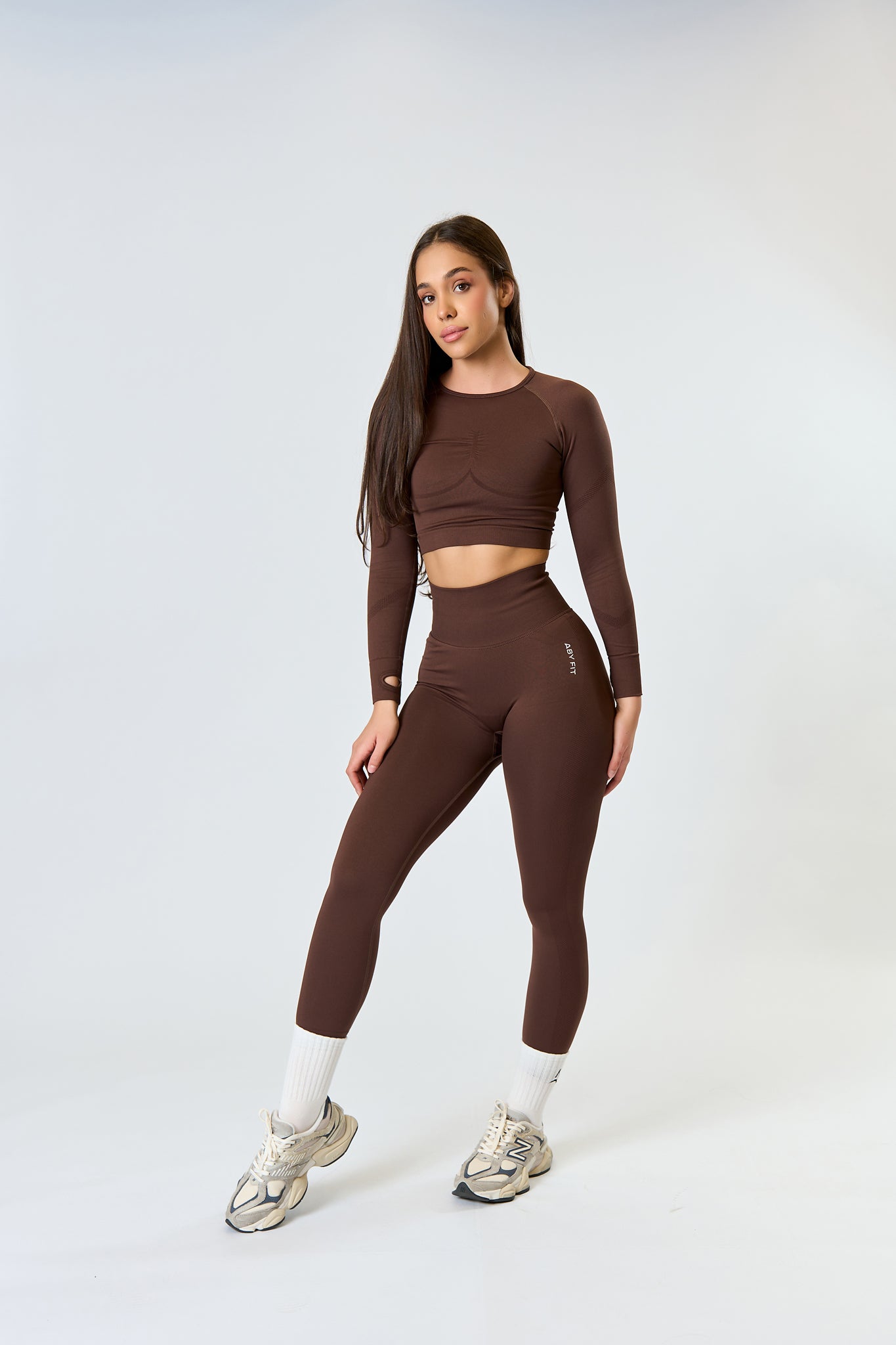 SEAMLESS LONG Set Burgundy