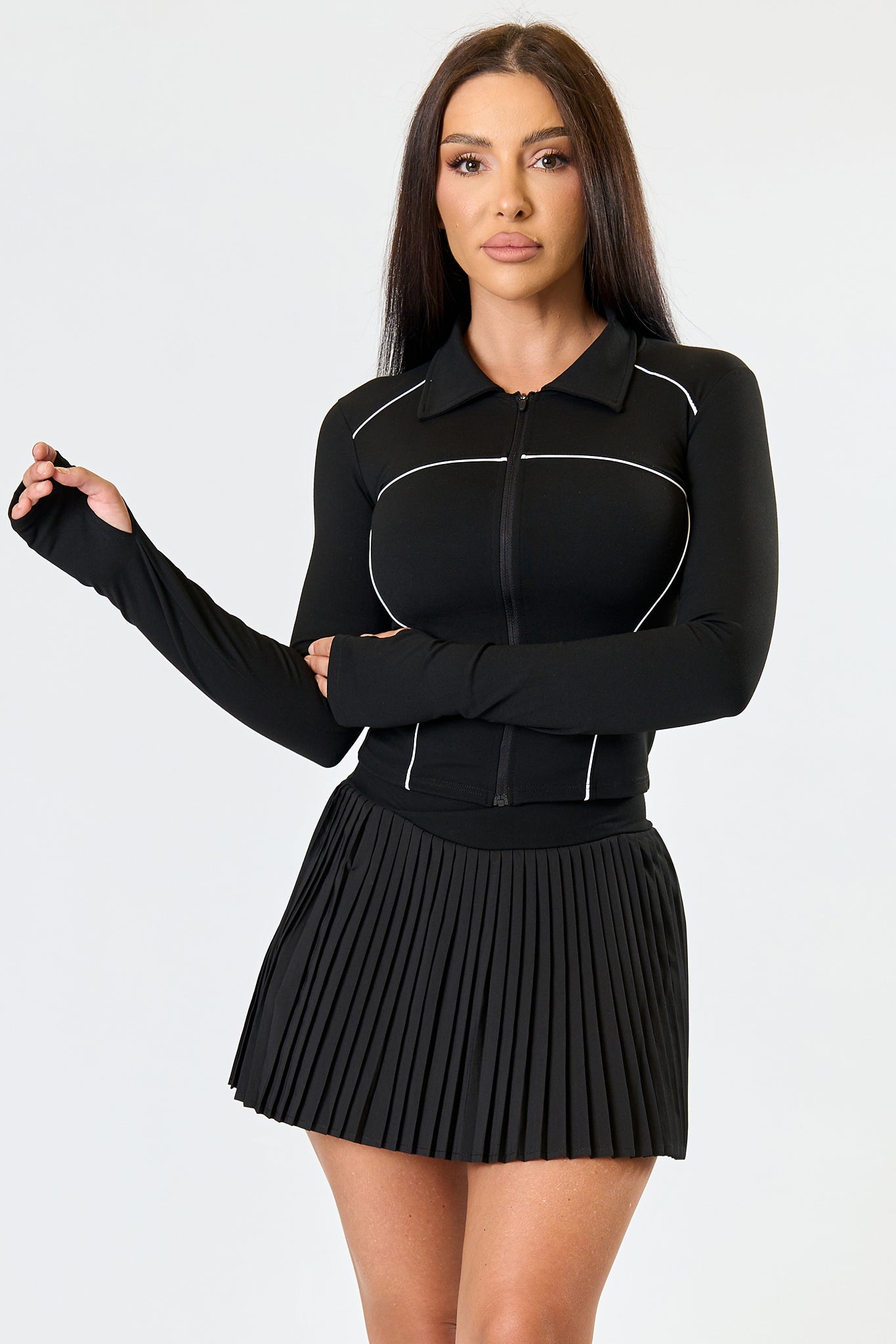 SHAPE BOOST Jacket Cherry