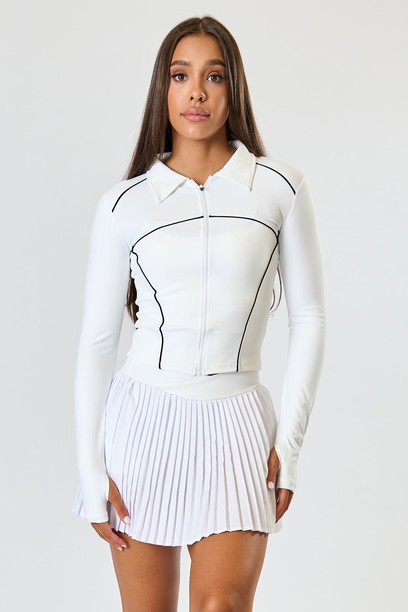 SHAPE BOOST Jacket Cherry