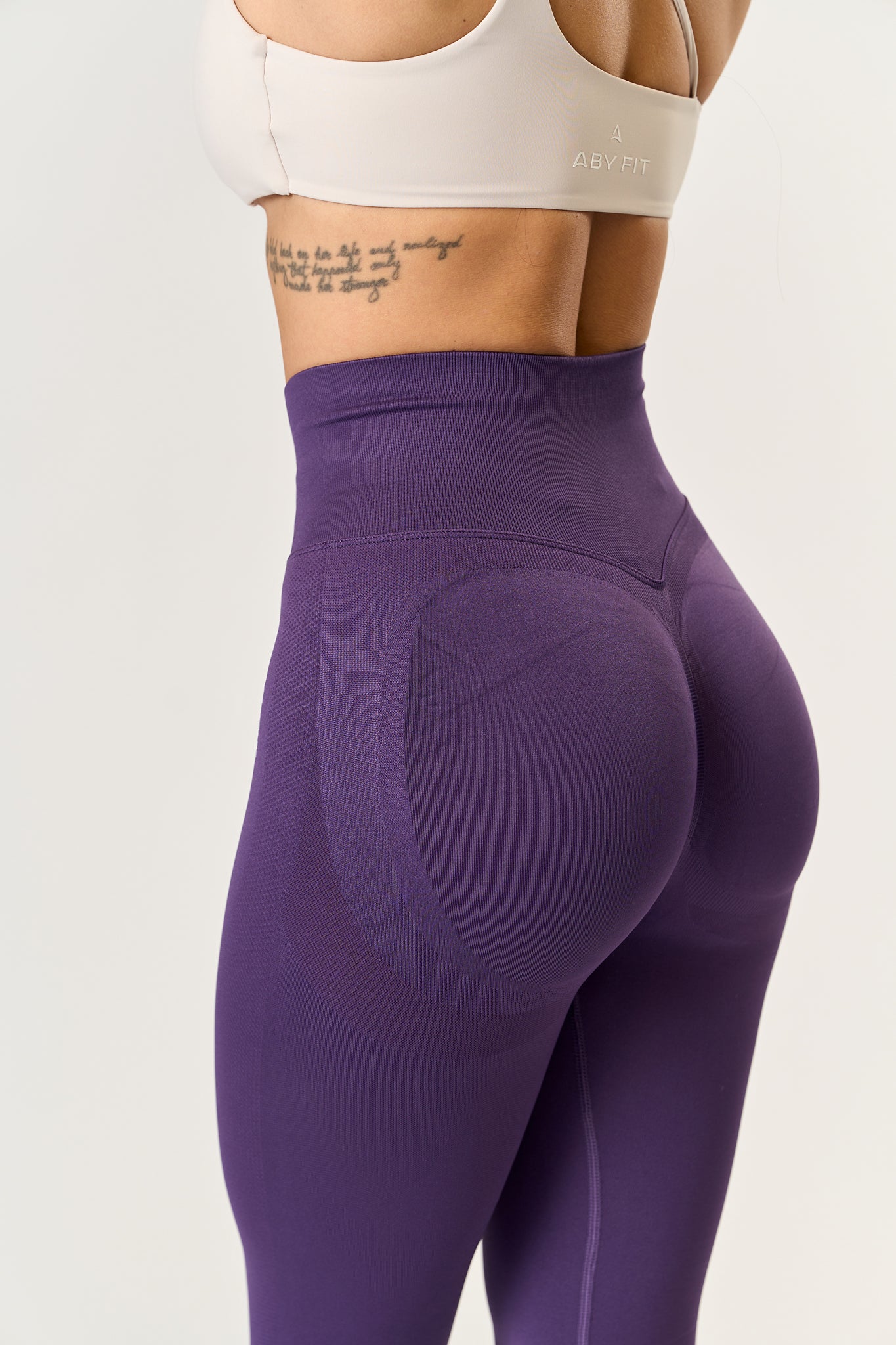 SEAMLESS LONG tights Petrol green