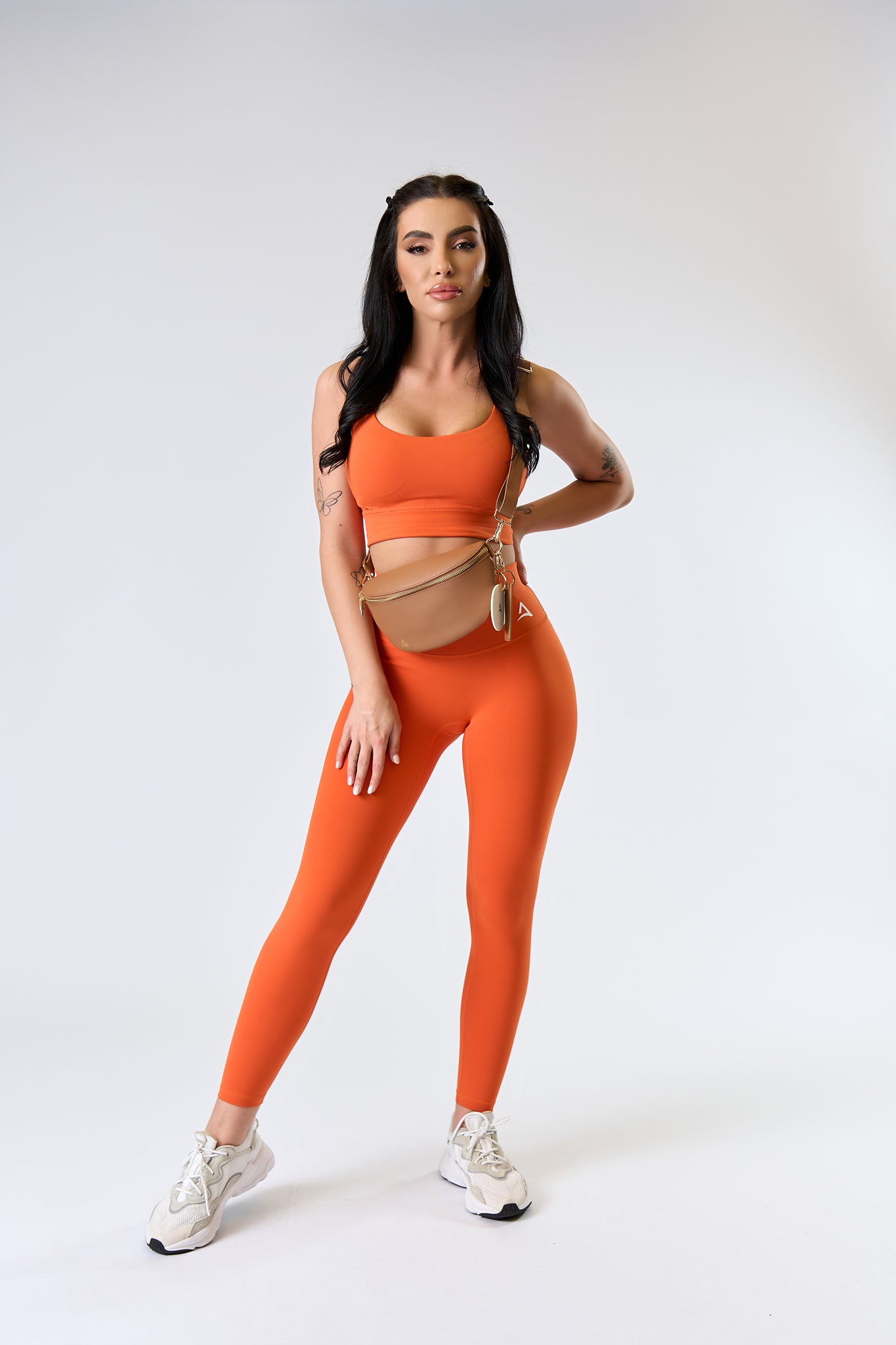 SOFT BY LUXURY Orange Tights