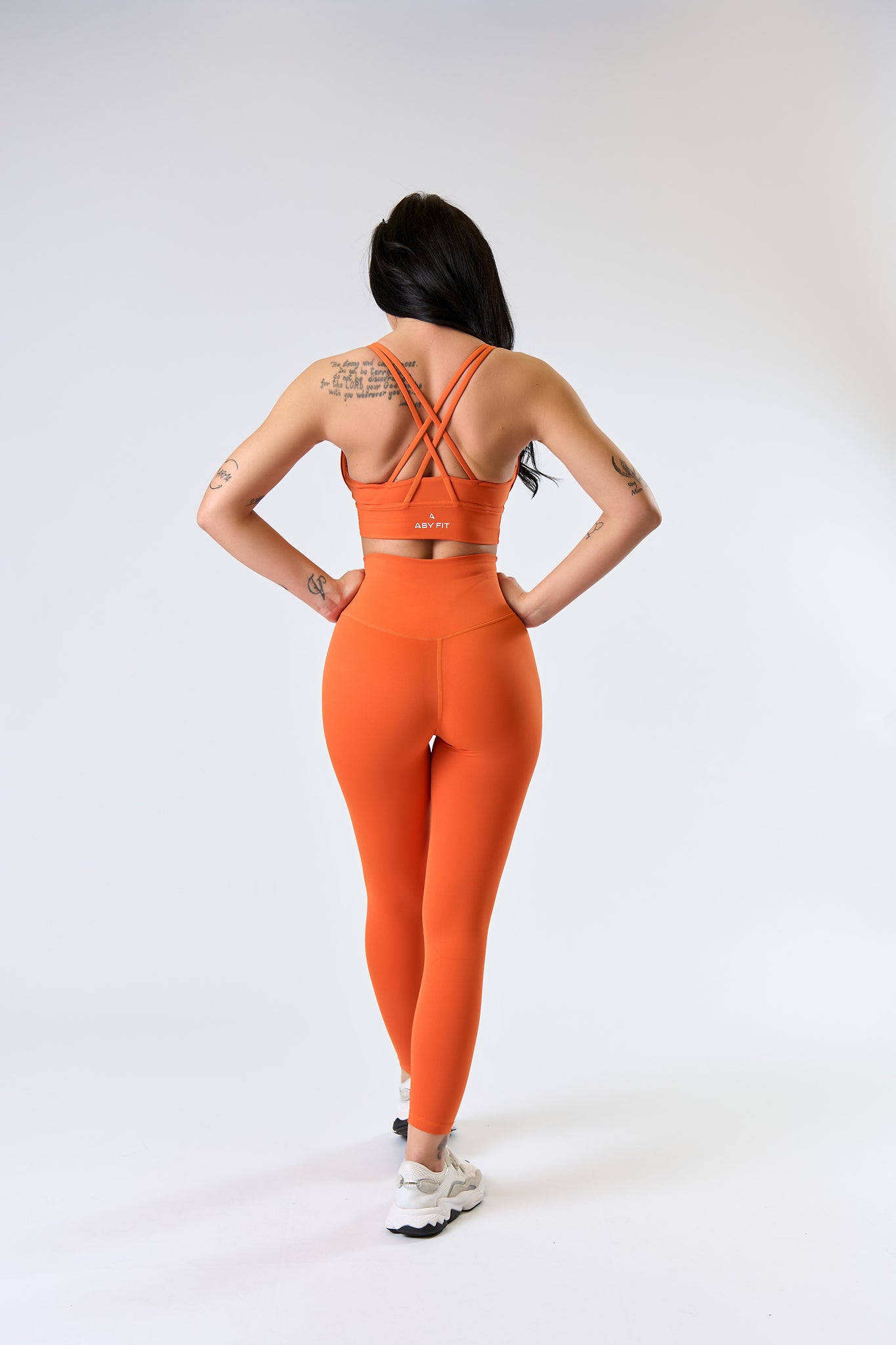 SOFT BY LUXURY Orange Tights