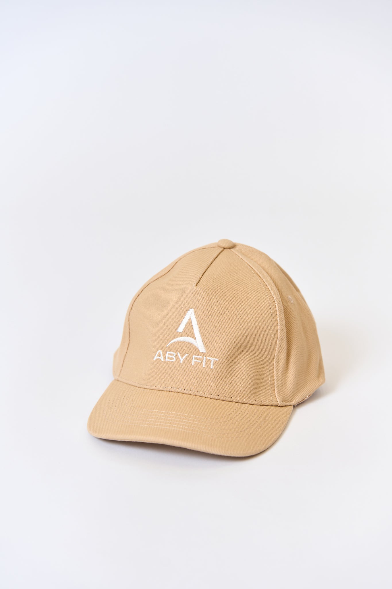 WHITE LOGO Beige cap