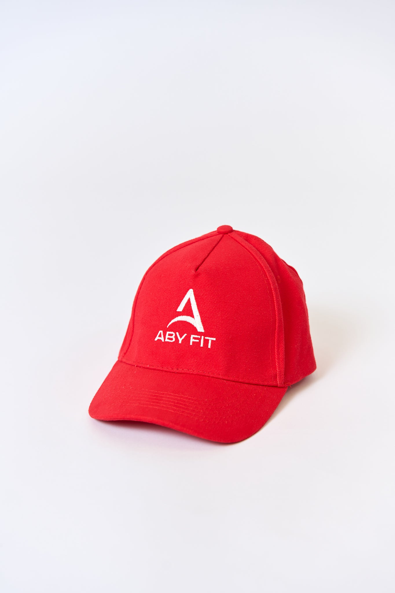 WHITE LOGO Red Cap