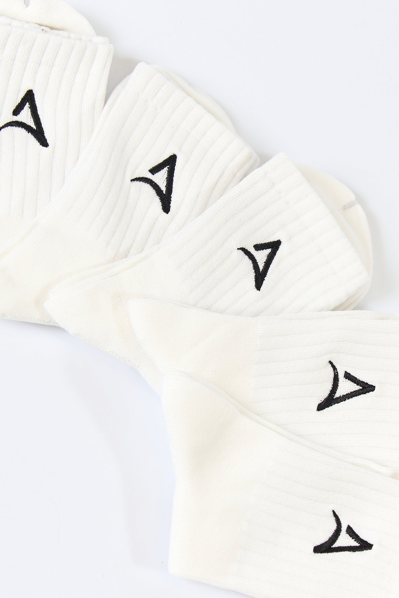 Set of 5 ABY SOCKS White