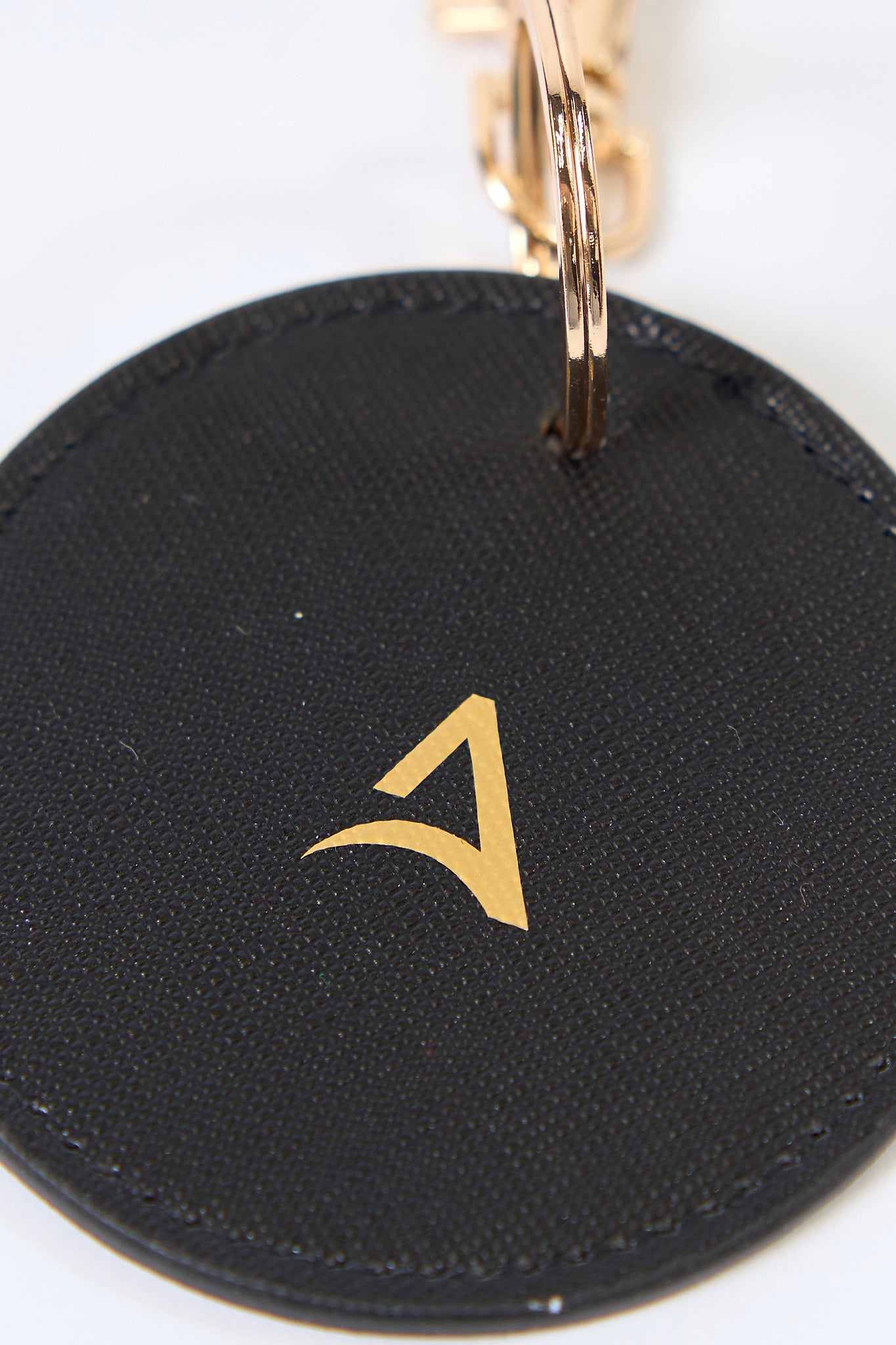 ROUND MATCH Keychain Black