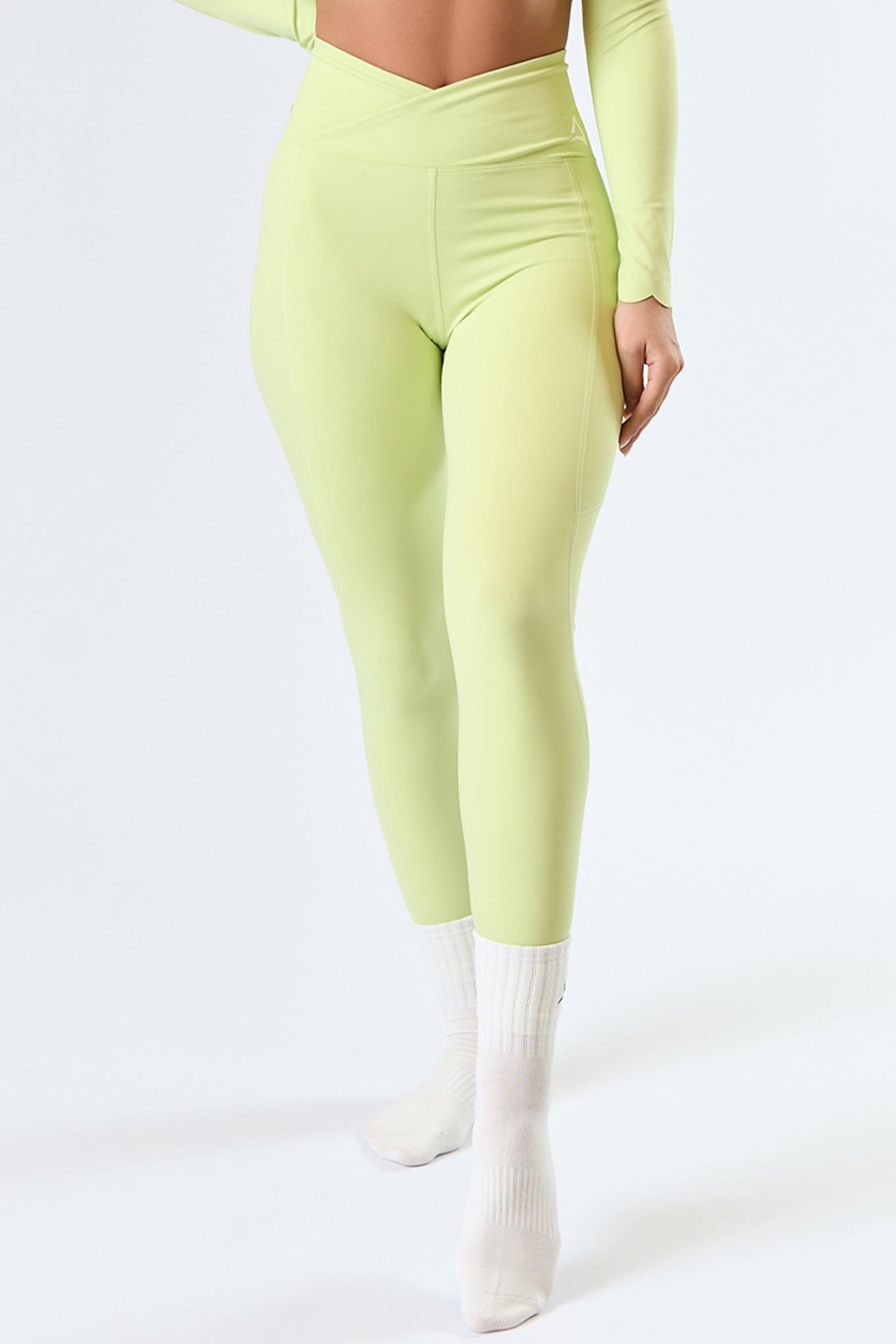 BELLE WAVES Set Light green