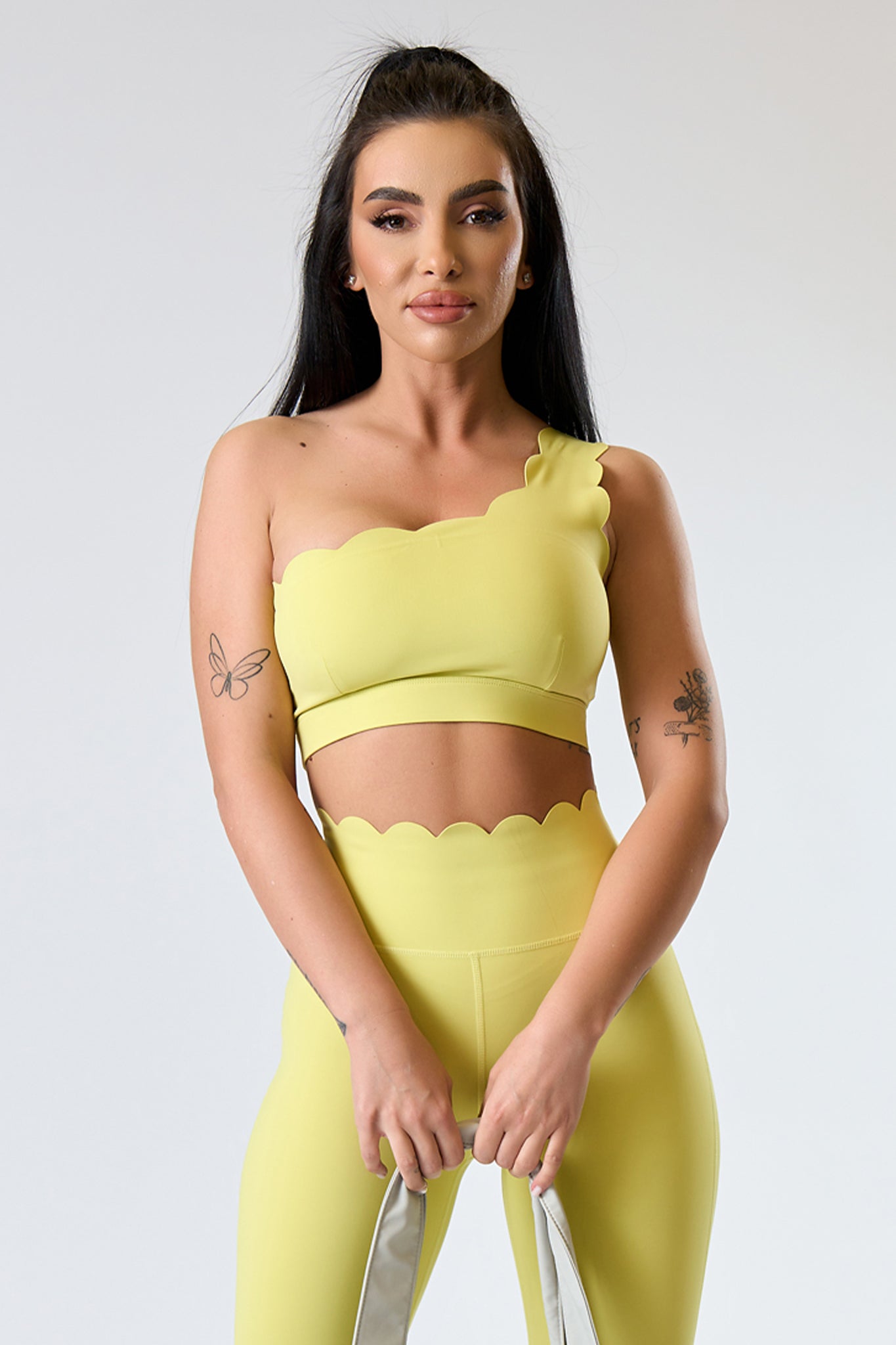 CHARM WAVES Set Light green