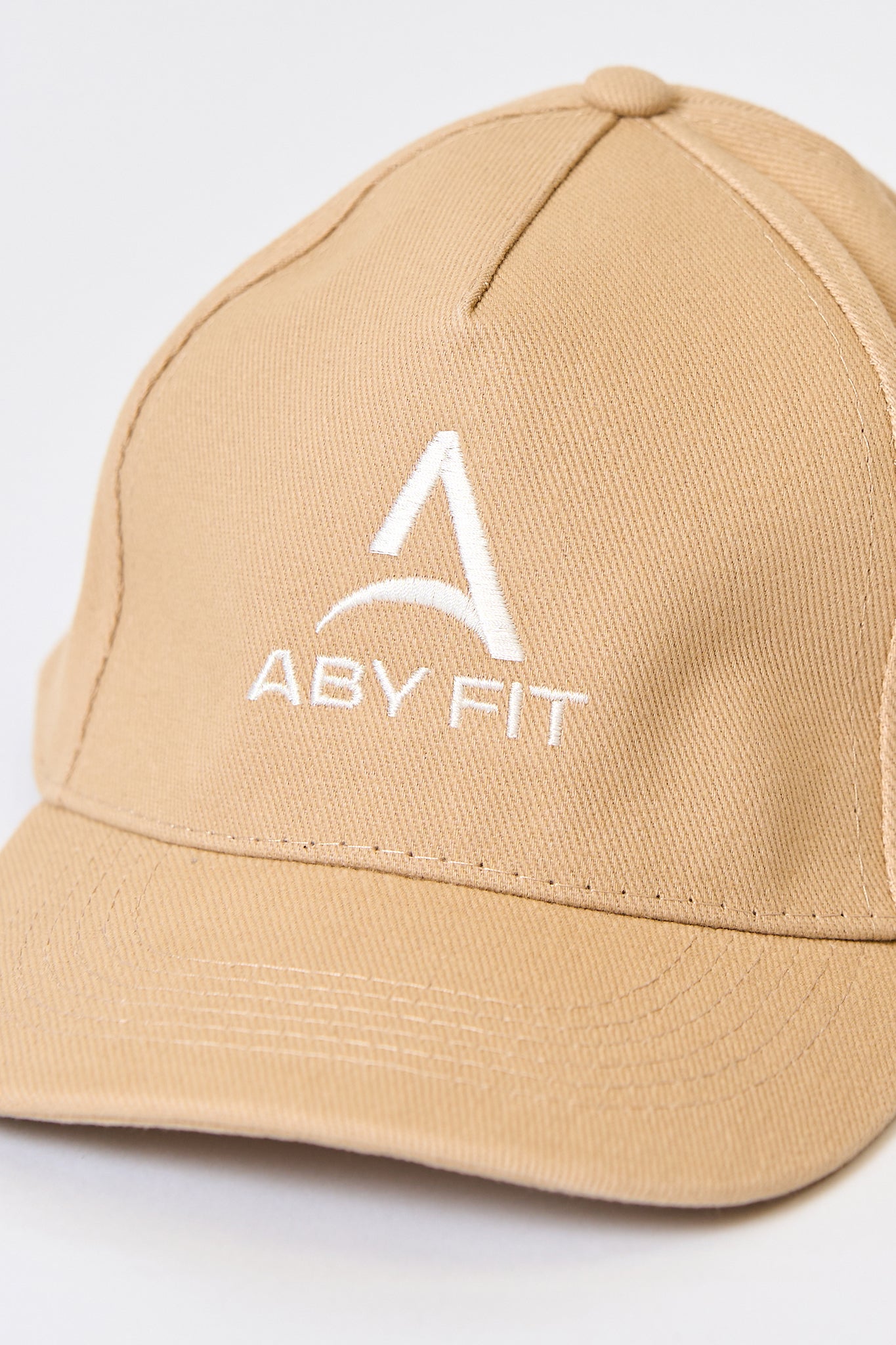 WHITE LOGO Beige cap